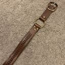 Michael Kors  Vintage women’s wide o-ring brown leather dress belt Christmas Gift Photo 4