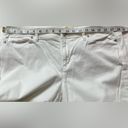 J.Jill  Denim Authentic Fit Slim Ankle White Jeans. Size 8P Photo 5