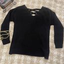 a.n.a .Long Sleeve V-Neck Sweater for Women Size L Photo 0