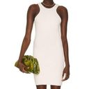 The Range  Primary Rib Carved Mini Dress in Lt Shell White Size XS Sleeveless Photo 0