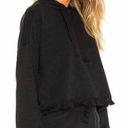 Alala NWT Revolve Black Cropped Hoodie Sweatshirt Photo 0