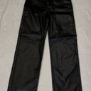 SheIn Black Faux Leather Pants Photo 1