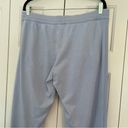 PJ Salvage Light Blue Jogger Pants Sz Large Knit Side Stripe Lounge Track Pant Photo 7