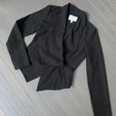 Dynamite light black front drape women jacket Photo 1