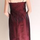 Alex Evenings Vintage 90s Red Beaded Prom Dress   Photo 2