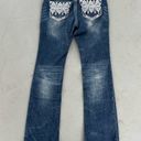 GRACE IN LA  Bling Embellished Boot Cut Jeans SIZE 26 Photo 2