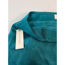 Anthropologie NWT  Teal Satin Skirt Photo 6