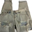 One Teaspoon One by  Diamonde Awesome Baggies Distressed Cuffed Jeans Size 0 Photo 3