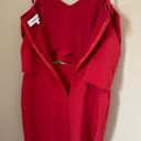 Elliatt x Revolve red cutout asymmetrical Valentines Day mini dress Photo 6