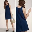 Wilfred Aritzia  Blue Indigo Trompette Linen Dress Photo 1