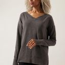 Athleta  Coaster Luxe V-Neck Sweatshirt Size XL Photo 2