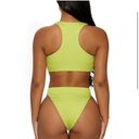 Naked Wardrobe  new in bag bikini set green size small Photo 1