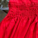 Soprano Surplice Sleeveless Casual Mini Summer Sun Dress in Red - Size Medium Photo 19