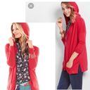 CAbi  Women's Beachcomber Lightweight Zipper Hoodie Red 5137 Size Small Photo 7