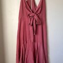 Petal and Pup  Mariana Rose Pink High Low Midi Dress XL Photo 7