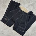 BDG  Urban Outfitters High Waisted Skate Jeans Cargo Baggy Washed Black Denim 28 Photo 2