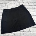 CAbi  Skirt Womens 10 Black Agency Pencil Rayon Blend Ponte Stretch Pocket Zip Photo 0