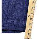 Soft Surroundings  Pants Womens XS Petite Blue Linen Blend Pull On Crop Nautical Photo 6