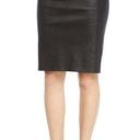 Vince , 100% leather black, pencil skirt women’s size 6 Photo 0