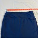 Adidas  Women's Golf Star Plon Mini Skirt Small Navy With Shorts and Pockets Photo 3