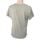 Felina  Heathered Green V Neck Short Sleeve Shirt Size Large Photo 1