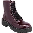 True Craft Women’s Faux Leather Combat Boots Photo 0