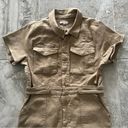 Good American  Fit For Success Jumpsuit, Khaki Size 5 (2X) New with Tag Photo 7