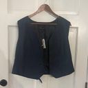 Banana Republic Blue Linen Vest Photo 1