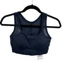 Harper NEW Cleo  Sports Bra Size Small Womens Glow Bralet Navy Mesh With Pads Photo 0