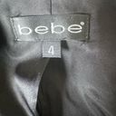 Bebe Vintage  Black Long Structured Blazer Jacket Photo 6