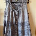 Rachel Zoe  blue purple boho medium tank Photo 0