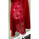 Secret Treasures  Slip Dress Nightgown Lingerie Red Sexy Sz 4XL Lace Coquette​ Photo 2