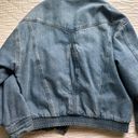 American Eagle Denim Sherpa Jacket Photo 2