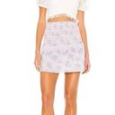 Love Shack Fancy  Misty Mini Skirt in Candy Hearts Photo 5