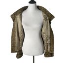 J. McLaughlin  Woven Blazer Women Size 10‎ Tweed Boucle Brown Button Front Jacket Photo 1