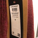 VERO MODA NWT  Cowl Neck Maroon Ribbed Sweater Photo 3