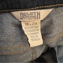 Duluth Trading  Co Women’s Jeans DuluthFlex Slim Leg Size 16/29 actual 16X27.5 16 Photo 4