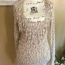 BKE  womens sweater size XS tan and cream Photo 0