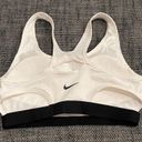 Nike Black & White Sports Bra Photo 1