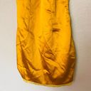 Mistress Rocks , 'Courtesan' Mustard yellow Satin Midi Dress, Size S Photo 2