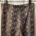 Wild Honey  snakeskin stretch leggings small Photo 5