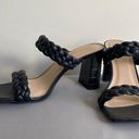 Leevar Black Braided Heels Photo 1