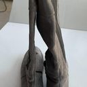 Paul Green ‎ Gray Suede Riding Boots Womens Size 8.5 US Size 11 Shoes Photo 5
