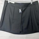 Gap  Women’s Dressy Black Skort Side Zipper Sz 8 Photo 0