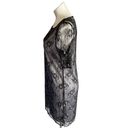 Scarlett Lace Overlay Dress Black/Silver Sz 8 Photo 1