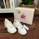 Juicy Couture NWT White  Abalone Sneakers Photo 0