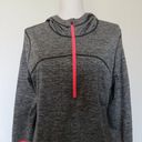 Z By Zella Gray Hooded Women’s Sport Exercise Pullover Zipper Athletic Top XL Photo 1