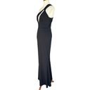 Katie May  Edgy Dress Black MEDIUM One Shoulder Gown Cutout USA Designer $298 NEW Photo 6