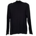 Circles Black Long Sleeve Turtleneck Sz M Size M Photo 3