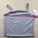 Nordstrom BP.: Gray Crop Top Photo 2